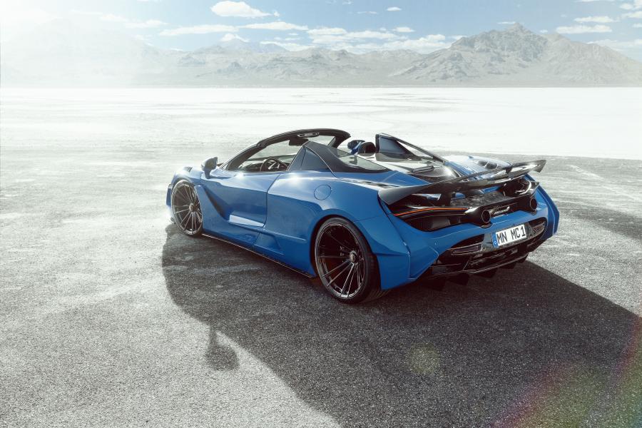  McLaren 720S Spider Spectacular N-Largo by Novitec Rosso on Vossen Wheels (MC2) 2020 года  (фото 4 из 15)